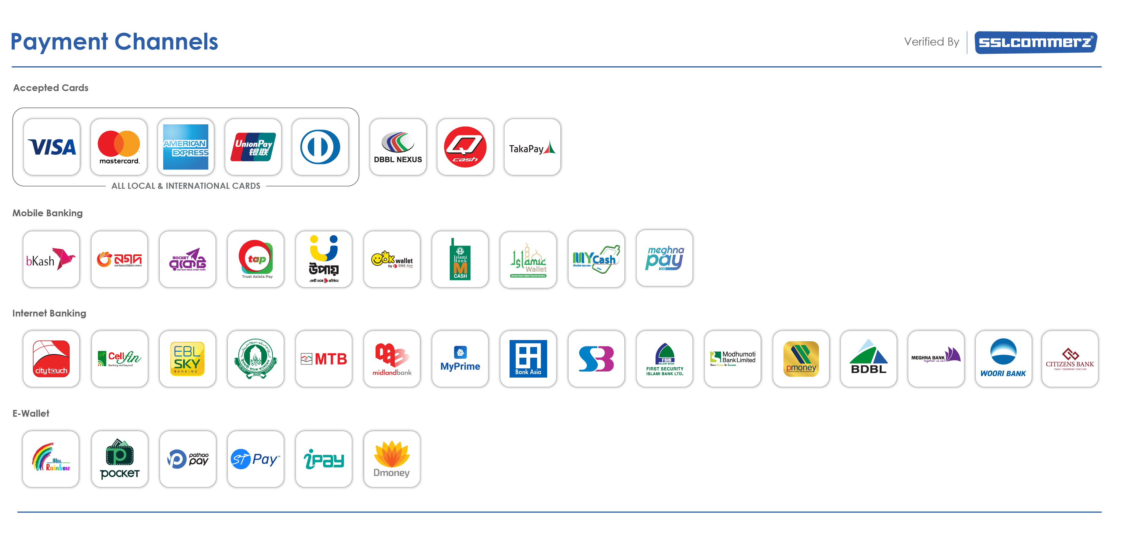 Payment Methods