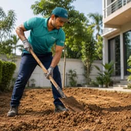 Soil Digging & Leveling — (Starting From)