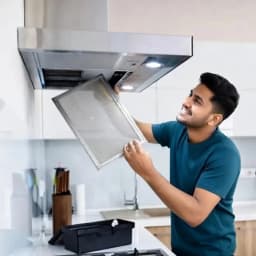 Kitchen Hood Deep Clean