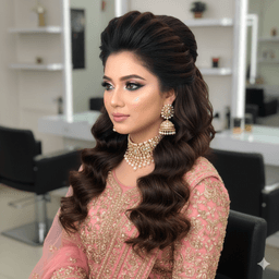 Front Hair Setting