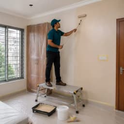 Luxury Emulsion Paint (New Wall) — 500 Sqft